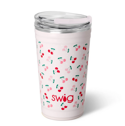 Swig 24oz Party Cup Cherry Pie Drinkware in at Wrapsody