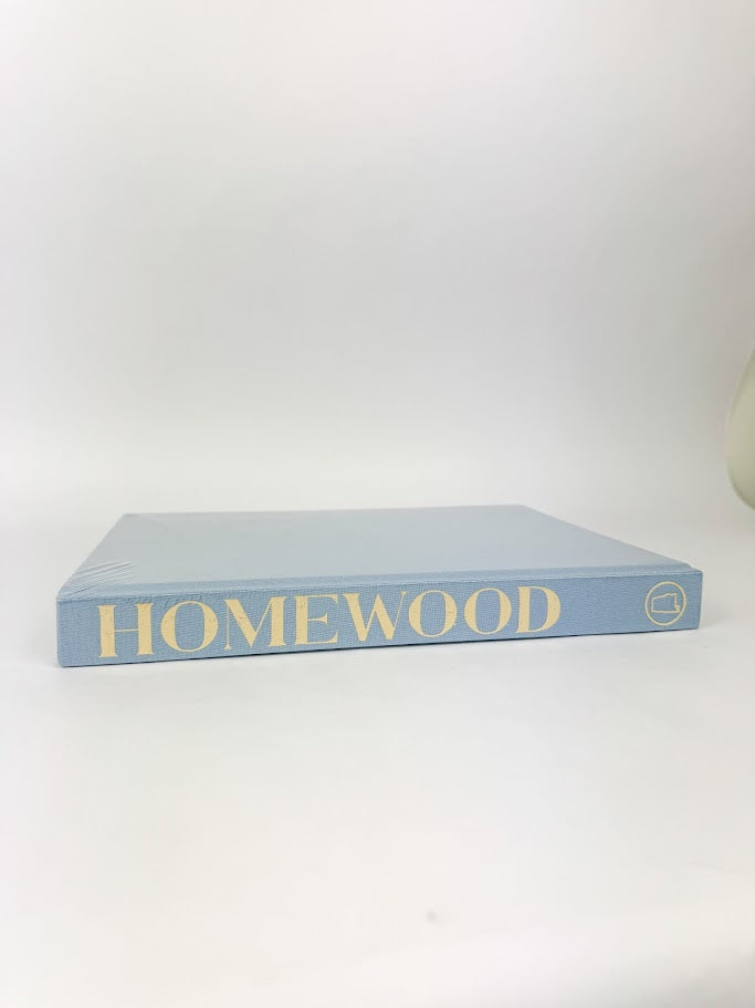 The Blank Book Homewood in Steel Blue Books in at Wrapsody