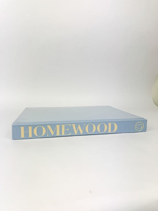 The Blank Book Homewood in Steel Blue Books in at Wrapsody