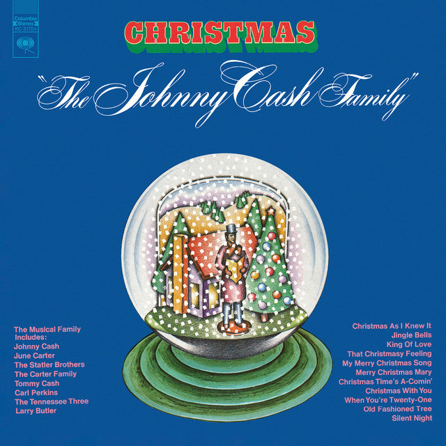 The Johnny Cash Family Christmas (Christmas Red Vinyl)