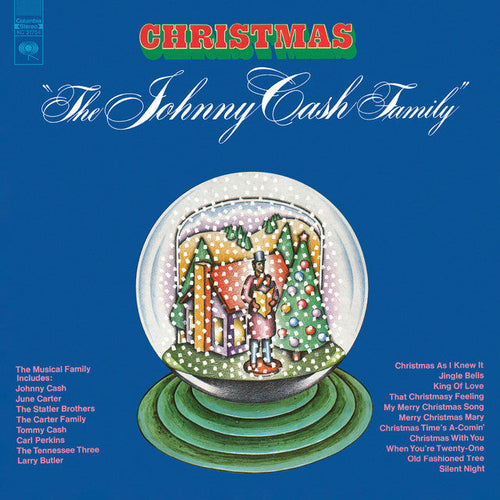 The Johnny Cash Family Christmas (Christmas Red Vinyl)