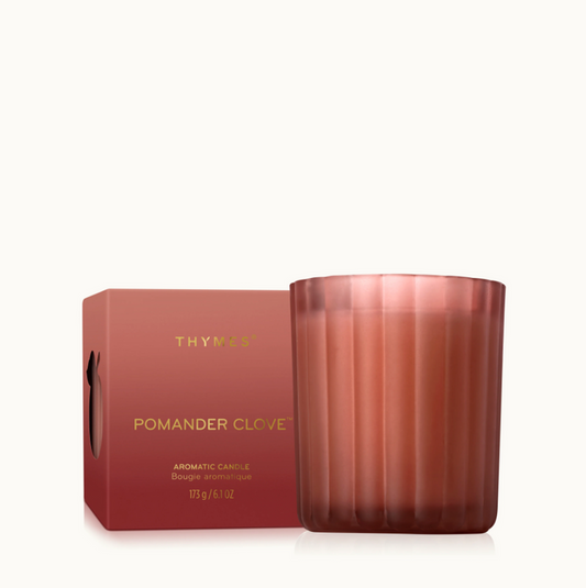 Thymes Boxed 6.1oz Candle - Pomander Clove Candles in at Wrapsody