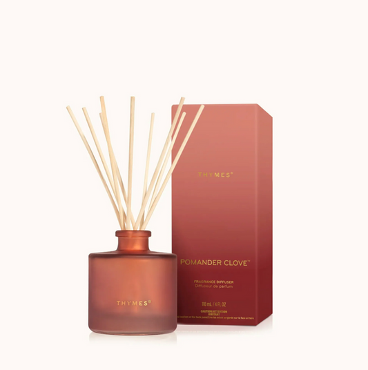 Thymes Petite Reed Diffuser - Pomander Clove Scents in at Wrapsody