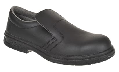 Vegan Microfibre Slip On Safety Shoe ideal Care Home staff- FW81